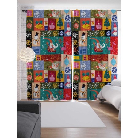 Photostes "Holiday in Colors", Saten, size 145x265 cm, 2 pcs