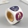Stick Paper "Castle New Year" d = 2.5 cm 252 pcs in roll