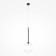 Suspension lamp Maytoni Mod172PL-01B, 1xG4, 20W, 20x20x381.3 cm, Black Color Black