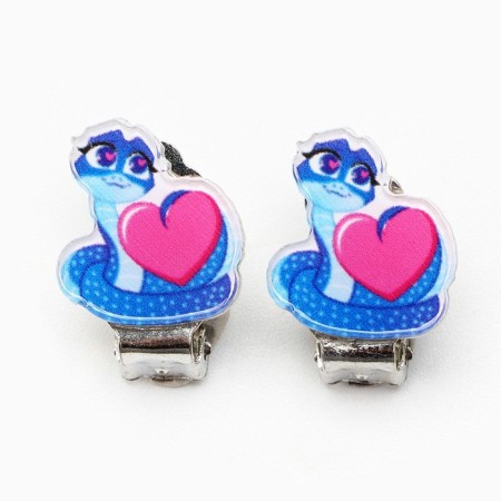 Earrings Clips Children's New Year's "Magic" for the New Year, 7 x 9 cm-3