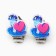 Earrings Clips Children's New Year's "Magic" for the New Year, 7 x 9 cm