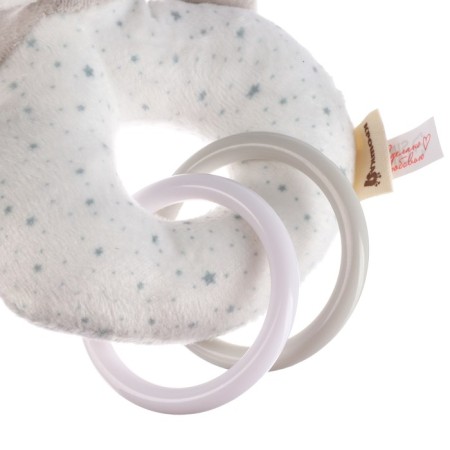 The rattle is soft on the ring "Gray Bear", I crush me-4