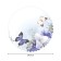 The tablecloth “butterflies above the water”, round, Saten, d = 150 cm