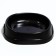 Bowl No. 1 "nulevka" 200 ml, 13.5 x 12.5 x 3 cm, black