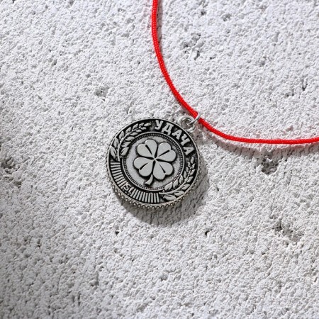 Bracelet-Milisman “I am bringing good luck”, red thread, length 24 cm-2
