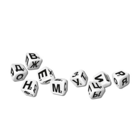Board game "Cubes for wise men. Wordel "-9