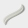 Ceramic Ceramic Oliva dish, 150 ml, 26 × 9 × 3 cm, white color