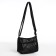Bag Cross-Bodi with a zipper, black color