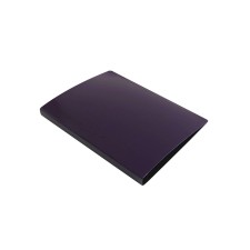Folder with a spring -fingering A4, 700 μm, 27 mm, calligrata deluxe, inner pocket, up to 180 sheets, blueberry / black