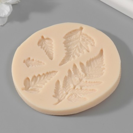 Silicone Mold "Grass Leaves" from 1x2 cm to 3.7x7 cm mix-2
