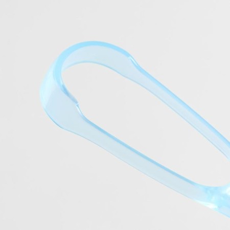 Scraper for cleaning the tongue, blue-2