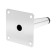 Furniture support Cappio OP07, h = 100 mm, thick thickness 1.8, color chromium