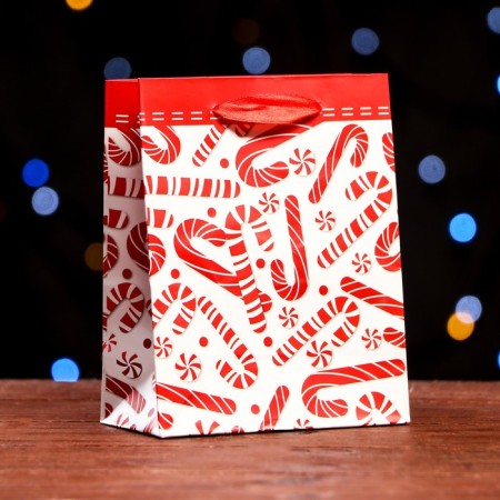 Laminated "New Year's lollipation" package 11.5 x 14.5 x 6 cm