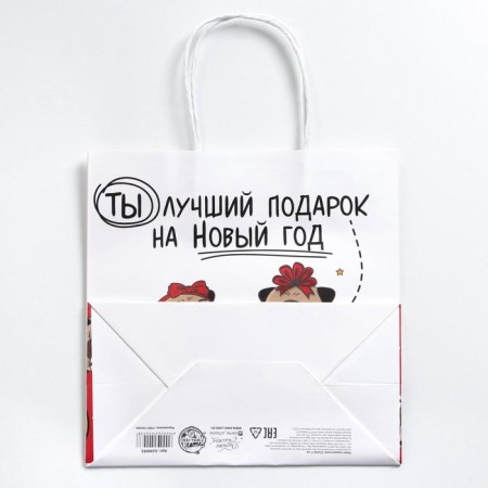 Gift package “You are the best gift”, 22 x 22 x 11 cm, New Year-4
