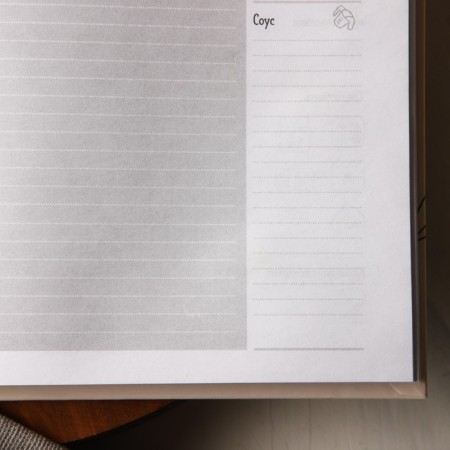 Book for recording recipes and a notebook list of purchases "for recording delicious recipes"-3