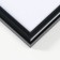 Photo frame plastic 40x50cm black (plastic screen)
