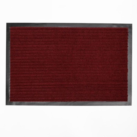 Rapid -shaped moisture -drinking “standard”, 40 × 60 cm, ribbed, burgundy color-1