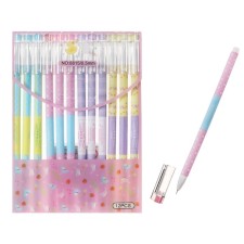 Gel pen, 0.5 mm, blue rod, 