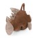 Soft toy "Poleser fish", brown color, 35 cm