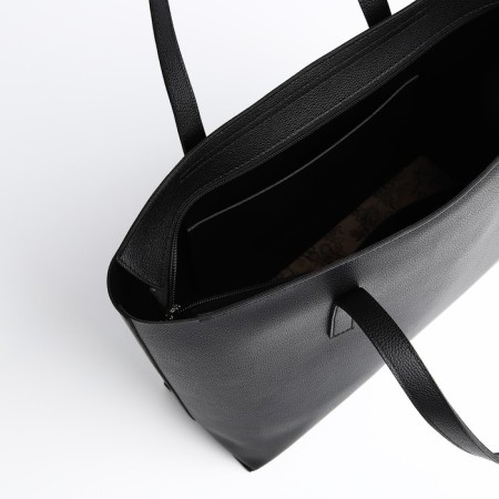 Female bag Textura, chover, large size, black color-6