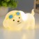 Nightlight "Cool dog" LED from batteries white 11.4x6.9 cm Risalux