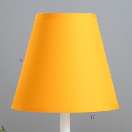 Desktop lamp Jack 1x15W E14 white/orange 18x18x32cm Risalux-3