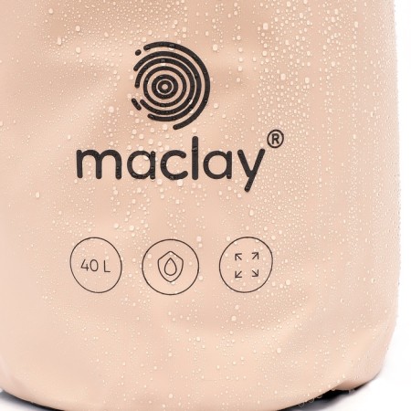 Hermomemosok tourist Maclay 40l, 500D, Orange color-9