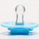 The dummy is classic, silicone, from 0 - 3 months, with a cap, blue color