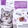 A rug for a bowl "The cat does not work, cat eats!" 43x28 ​​cm
