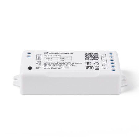 Smart controller for Elektrostandard LED tapes, 12/24V RGBW, 5A, WIFI, IP20-2