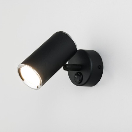 Interior backlight Elektrostandard, Rutero GU10 140x70x70 mm, IP20, black color