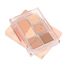 Professional palette of eye shadow, 6 colors