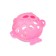 Silicone teether for teeth with a rattle "fish", in the case, pink color, crumb I