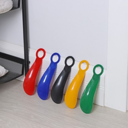 Spoon for shoes, with a ring, color mix-2