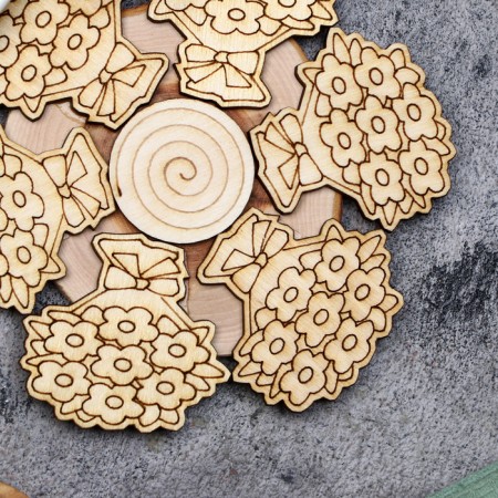 Hot "bouquet" stand, d = 12 cm, juniper-2