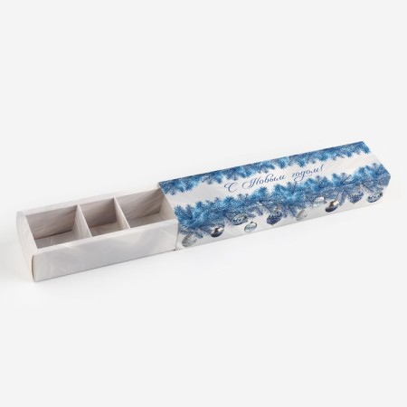 Box for sweets "New Year's luxury", 5 x 21 x 3.3 cm, New Year-3