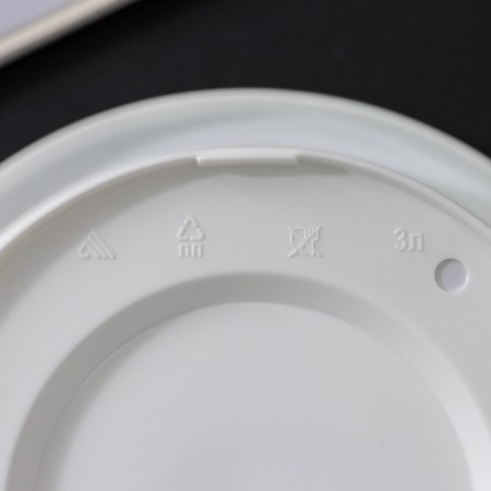 Pot with the Podon "Economy", 3 l, white color-5