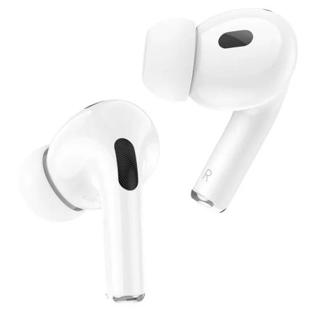 Hoco Ew49, TWS headphones, wireless, vacuum, free. charging, BT 5.3, 30/300 mAh, white-2