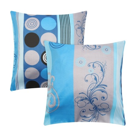 A set of pillowcases 60x60cm 2pcs, delicacy luxury, mix, microfiber 80g/m PE100%-5