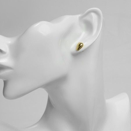 Earrings Metal "Style" neon mini, color gold-2