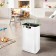 Air Cleaner KitFort KT-2824, 45 W, 310 m³/h, up to 40 m2, white