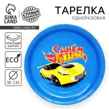 Disposable paper plate 