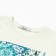 A set for a boy (T -shirt, shorts), ivory color/sea wave, height 104