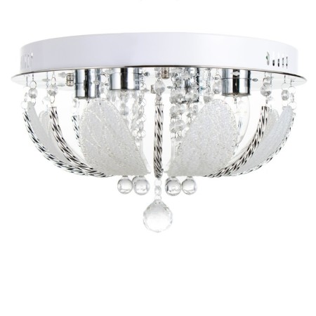 Svetogor chandelier "Melbourne" 4x60W E27 LED lighting chrome 40x40cm-13