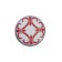 Metal handle for Blumen Haus Furniture "Eastern pattern", white, red