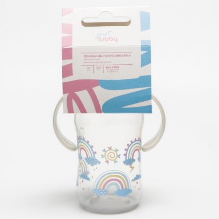 Just Lubby soft spout, 270 ml., Handles, Mix color-4
