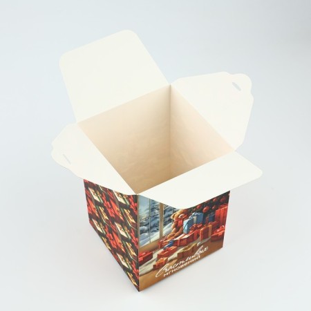 Folding box of "happy moments", 12 x 18 x 12 cm, New Year-6