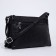 Bag Cross-Bodi with a zipper, black color