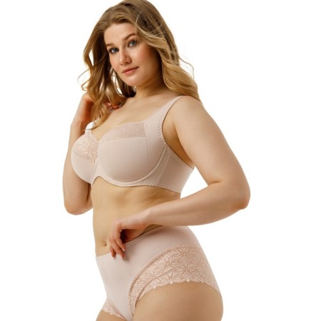 Women's bra, size 95F, silver peony color-6