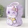 Piggy bank Metal with a lock "Cute cat" mix 7x12x16 cm